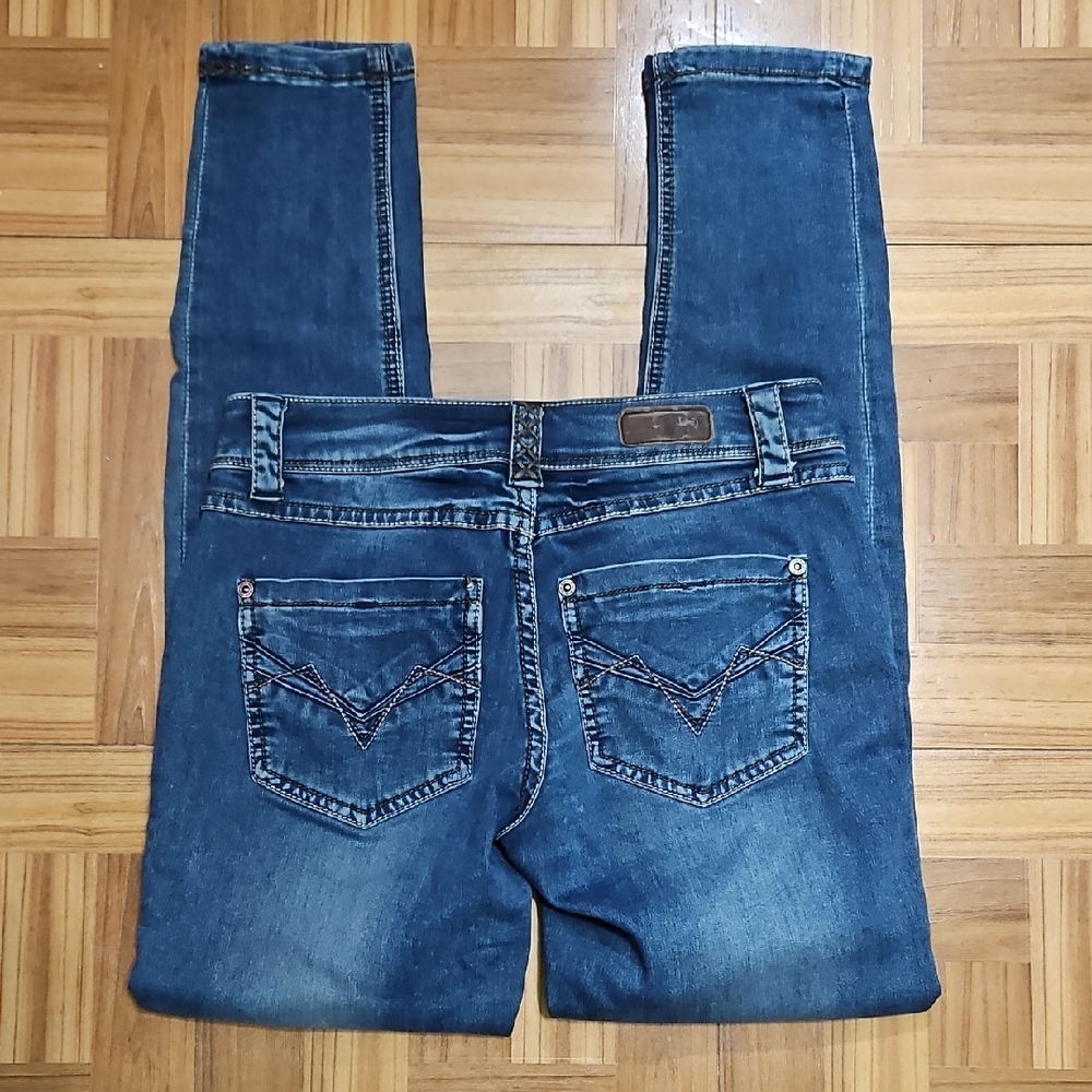ROSE ROYCE rubberband stretch skinny jeans